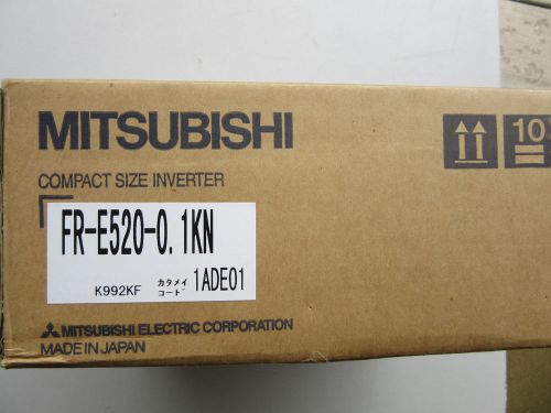 Mitsubishi FR-E520-0.1KN Freqrol E500 Inverter AC Drive NEW!!! in Factory Box