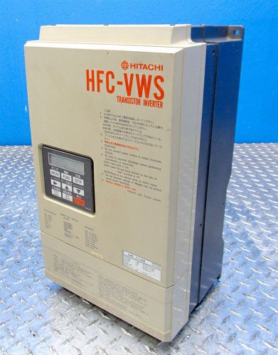 HITACHI HFC-VWS TRANSISTOR INVERTER UWS 11LD3 22 AMPS 1-333 HZ