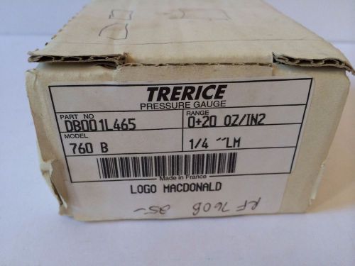 Trerice pressure gauge *new* for sale