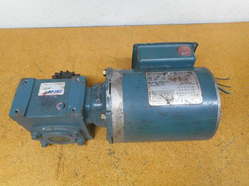 Reliance Electric P56X1338G Motor 1/2HP 1725RPM &amp; TIGEAR Size 17 Gear Reducer