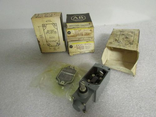 Allen bradley oil tight limit switch bulletin 802t-a lever type qty.4 for sale