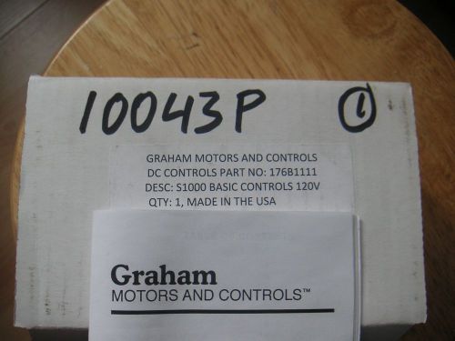 GRAHAM MOTOR SPEED CONTROLLER 176B1111 S1000