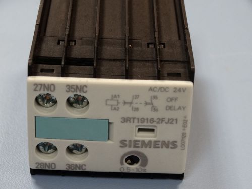 Siemens 3RT1916-2FJ21 Time-delayed auxilry switch block