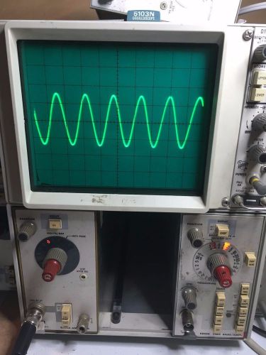 Tektronix 5b10n time base / amplifier plug-in module for 5000 series tested for sale