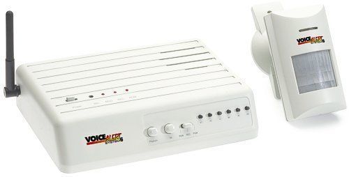 Voice alert system 6 va-6000s wireless annuciator system motion alarm for sale