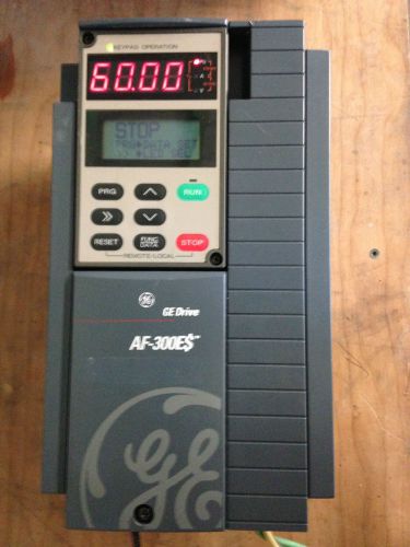 GE 5HP AF-300ES 230V AC DRIVE (CAN BE USED AS PHASE CONVERTOR) 6KAF323005E$A1