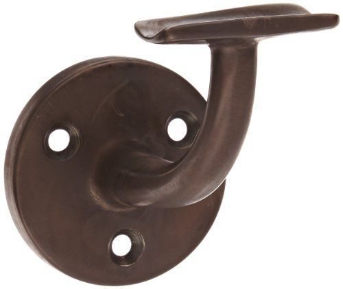Rockwood 702.10b bronze hand rail bracket with fasteners for wood rail, 2-13/16&#034; for sale