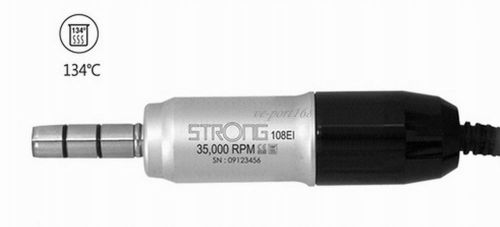 Saeshin dental e-type sealed carbon brush strong 108ei micromotor max 35,000 rpm for sale