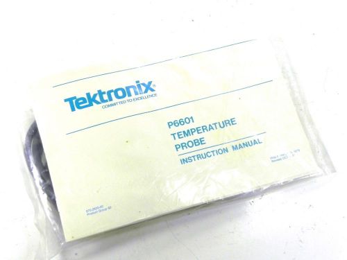 Tektronix P6601 Tempature Probe NEW