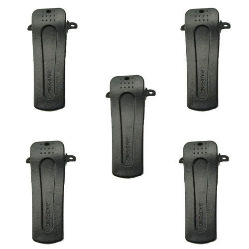 Tenq 5 X Belt Clip for Baofeng Radio H777 Bf-666s Bf-777s Bf-888s Bf-999s
