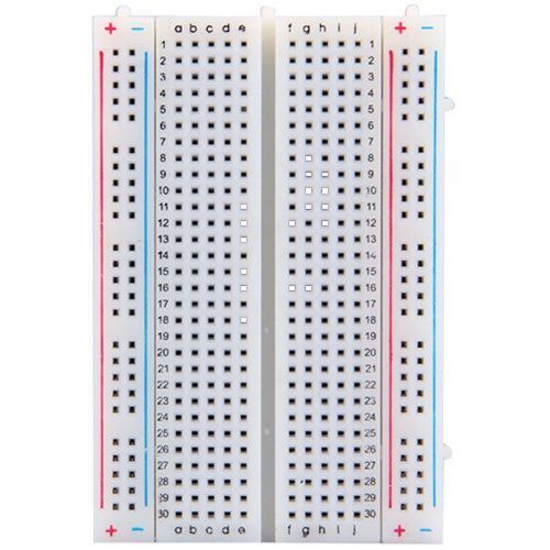 400 tie points solderless pcb breadboard bb-801 experimental test plate for sale
