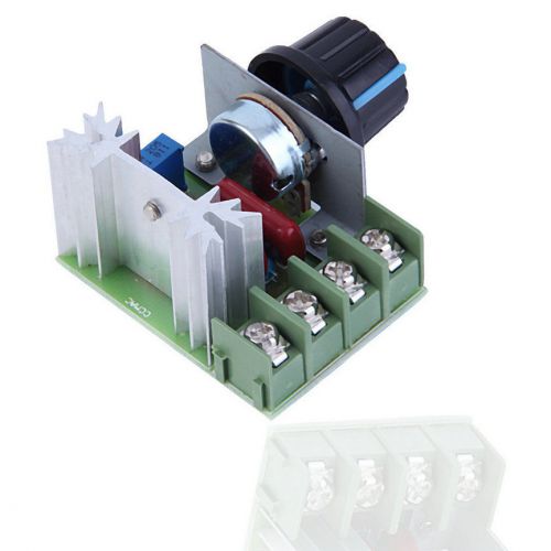 4000W AC 220V SCR Voltage Regulator Speed Controller Dimmer Thermostat WW