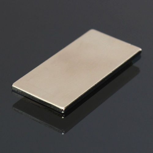 N50 grade super strong plate block neodymium magnet 40 x 20 x 2 mm rare earth for sale