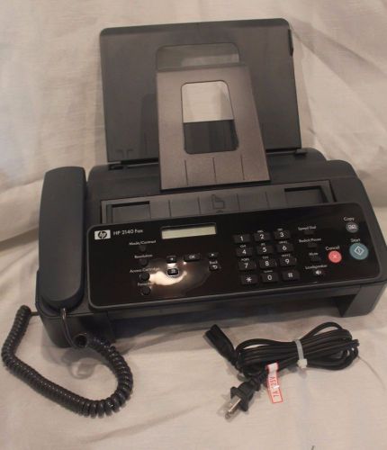 HP 2140 FAX COPIER MACHINE and PHONE Small Business