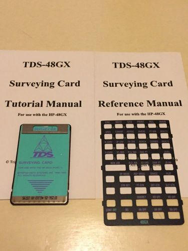 TDS Survey GX Card for HP 48GX Calculator (Version 4.6)