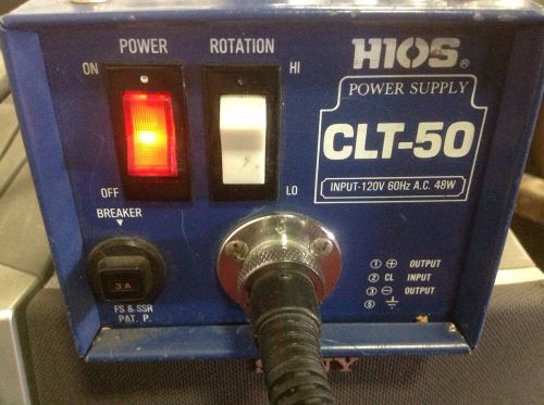 H10S POWER SUPPLY CLT-50 EUC INPUT-120V 60HZ 48W USED