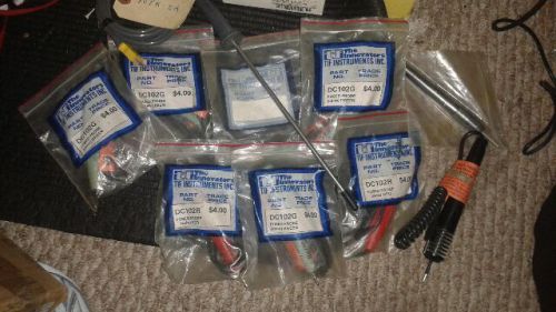 Lot Of 11 TIF INSTRUMENTS -NEW OLD STOCK OF FUSED PROBES  ASSORTED