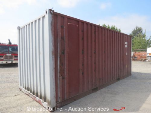 Hyundai 20&#039; cargo shipping storage container wood decking floor 52,910 lb mgw for sale
