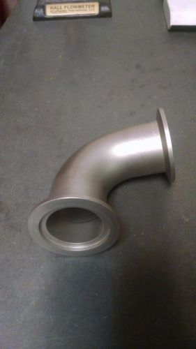 Hps mks stainless steel vacuum fitting 90 degree elbow flange size kf-40 nw40 for sale