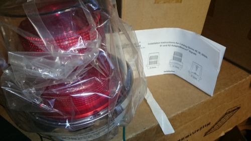 Edwards  adaptabeacon 49r-n5-40wh flashing light, red  new for sale