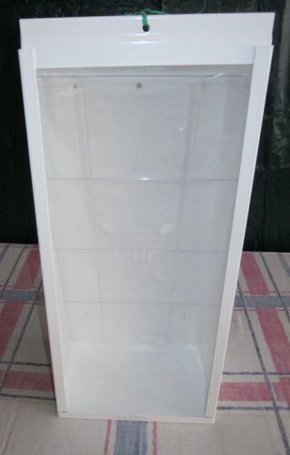 1 CASE OF 6 INTERGRATED 5lb. FIRE EXTINGUISHER CABINETS METAL WITH SAFETY GLASS