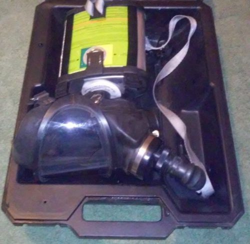 Msa type gmeo ssw gas mask with brandnew cannister ( window-cator ) ssw for sale