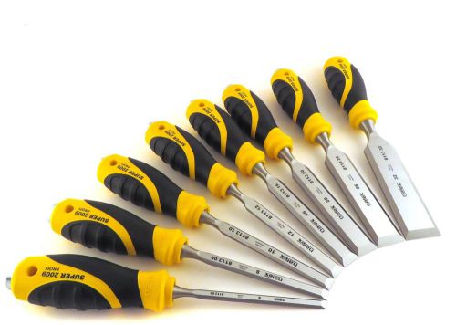 Narex 8 pc set 6, 8, 10, 12, 16, 20, 26, 32 mm Woodworking Chisels 860600-01