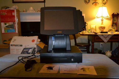 Hiopos plus, point of sale computer system - with: cash drawer, scanner for sale