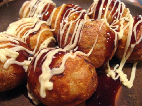 Japanese Food Recipe Takoyaki Cuisines Popular Restaurant Kitchen Cooking DIY 30