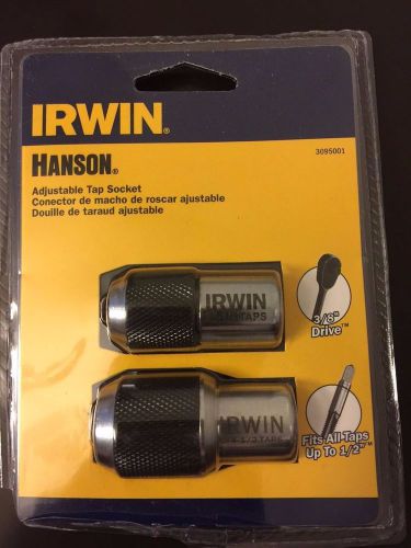 IRWIN HANSON 3095001 Tap Set, #6 to 1/2 In, 2 pc