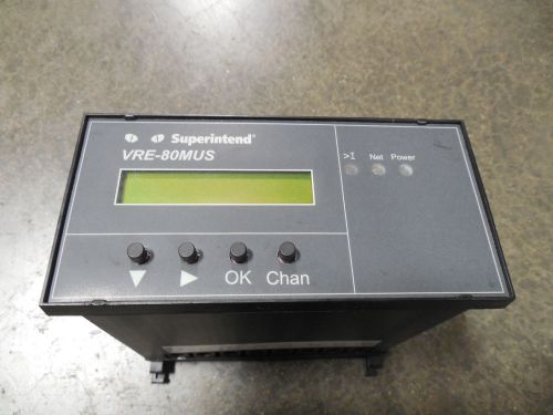 USED Superintend VRE-80MUS Residual Current Monitor Unit
