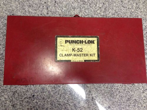 Punch-lok k-52 clamp-master kit a-xy for sale