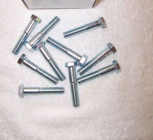 Hex head cap screws (bolts) 3/8&#034;-16 x 2&#034; uss standard thread - grade 5 for sale