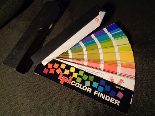 vintage IPI COLOR FINDER pantone PRINTING INK MIXING Guide