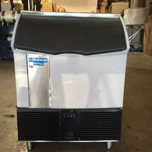 Barely used 2014  icemeister 270 lb undercounter cube ice maker machine md270a for sale