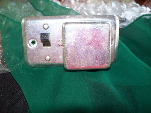 Cu box cover unit fuse holder bulk item with stickers on the back for sale