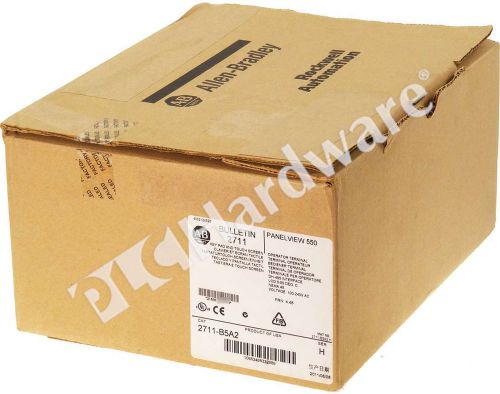 New allen bradley 2711-b5a2 /h panelview 550 monochrome/touch/keypad/dh-485 for sale