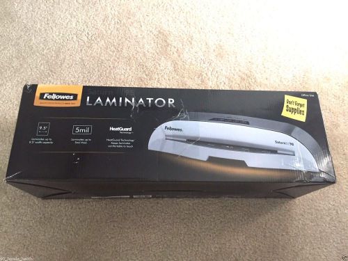 New fellowes saturn 2 95 9.5&#034; thermal &amp; cold laminator with starter kit - sealed for sale