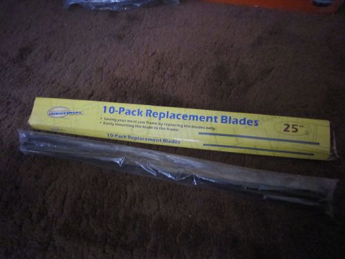 Northern Industrial  10 pack REPLACEMENT Blades for 25&#034; saw -NEW