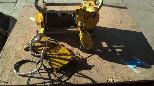 Beebe bros air winch pneumatic for sale