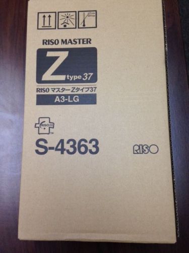 Riso Master Z type 37 A3-LG S-4363