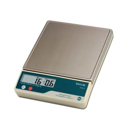 Taylor precision te22ft 22 lb. digital portion scale for sale