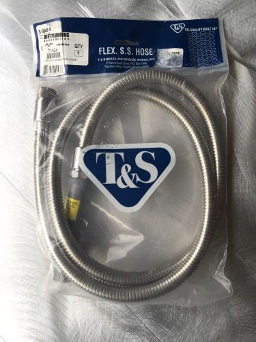 T &amp; S B-0068, 68&#034; Flexible Stainless Steel Pre-Rinse Hose