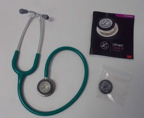 3M Littmann Classic III Stethoscope, 27&#034; Emerald Tube  #5840