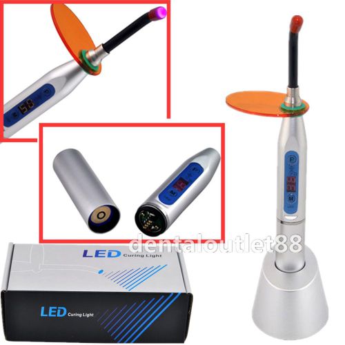 Silver wireless professional dental curing light* 5w led*1500mw wireless  ca for sale
