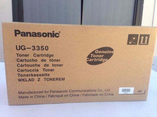 NEW - GENUINE PANASONIC TONER CARTRIDGE UG-3350 UF3350 UF585 UF590 UF595 BLACK