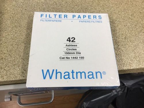 Whatman 42 150mm Ash less Filter Paper 1442 150