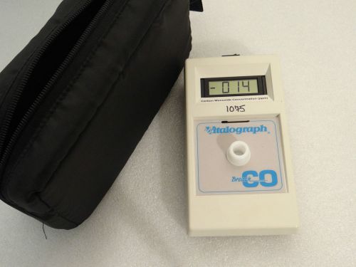 Vitalograph BreathCO Carbon Monoxide Concentration Smoke Monitor Tester #2