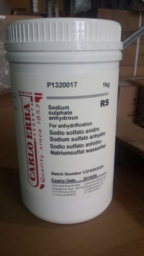 Sodium sulphate anhyd. a.r 1kg  carlo erba for sale