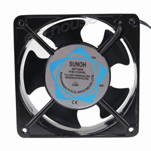 1Pcs Sunon DP200A 1123HSL AC Cooling Fan 2Wire 110V 120mm 120x120x38mm Axial Fan